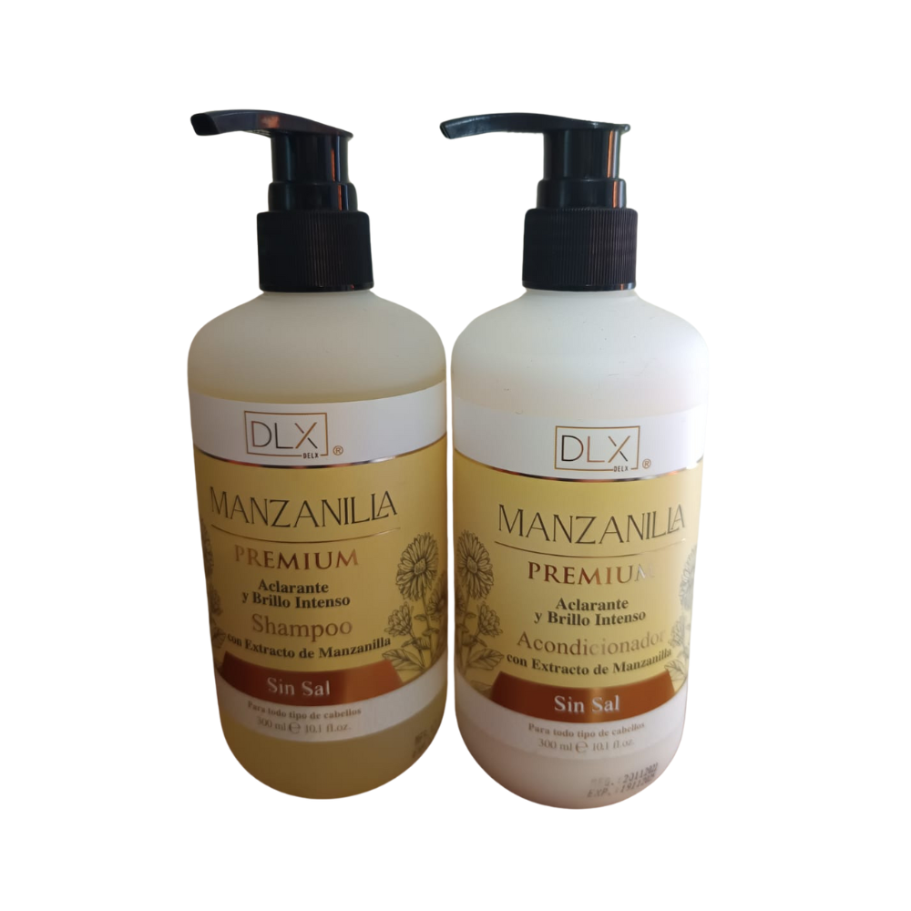 Pack Shampoo y Acondiconador Manzanilla Deluxe