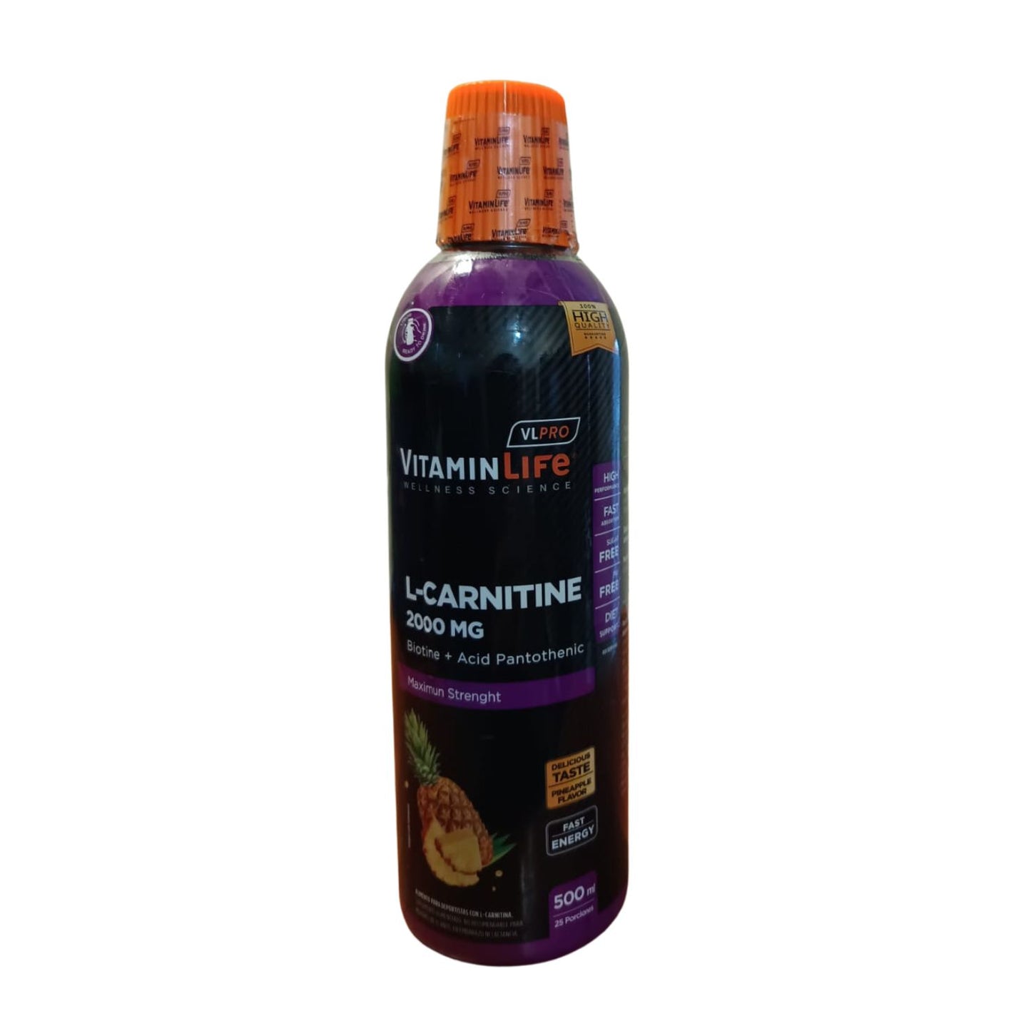 L carnitine 2000mg 500ml Vitaminelife