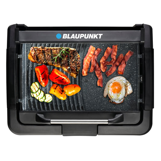 Parrilla Eléctrica ProGrill400 Tapa de vidrio Blaupunkt 2400w