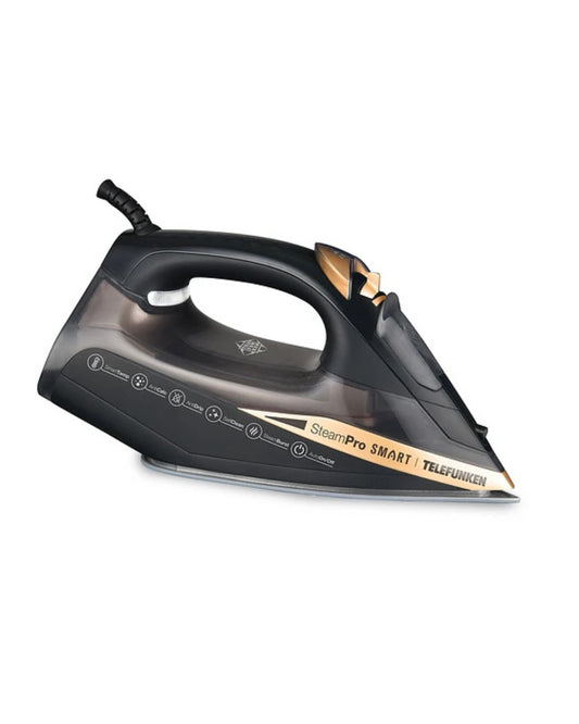 Plancha a vapor SteamPro Smart Negra Telefunken 2200w