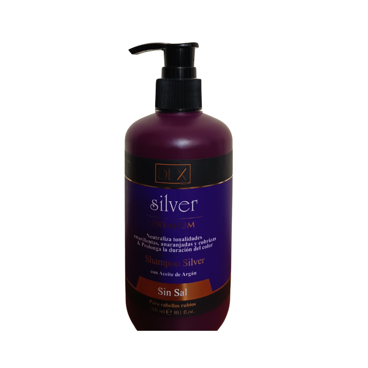 Shampoo Silver Deluxe Sin Sal
