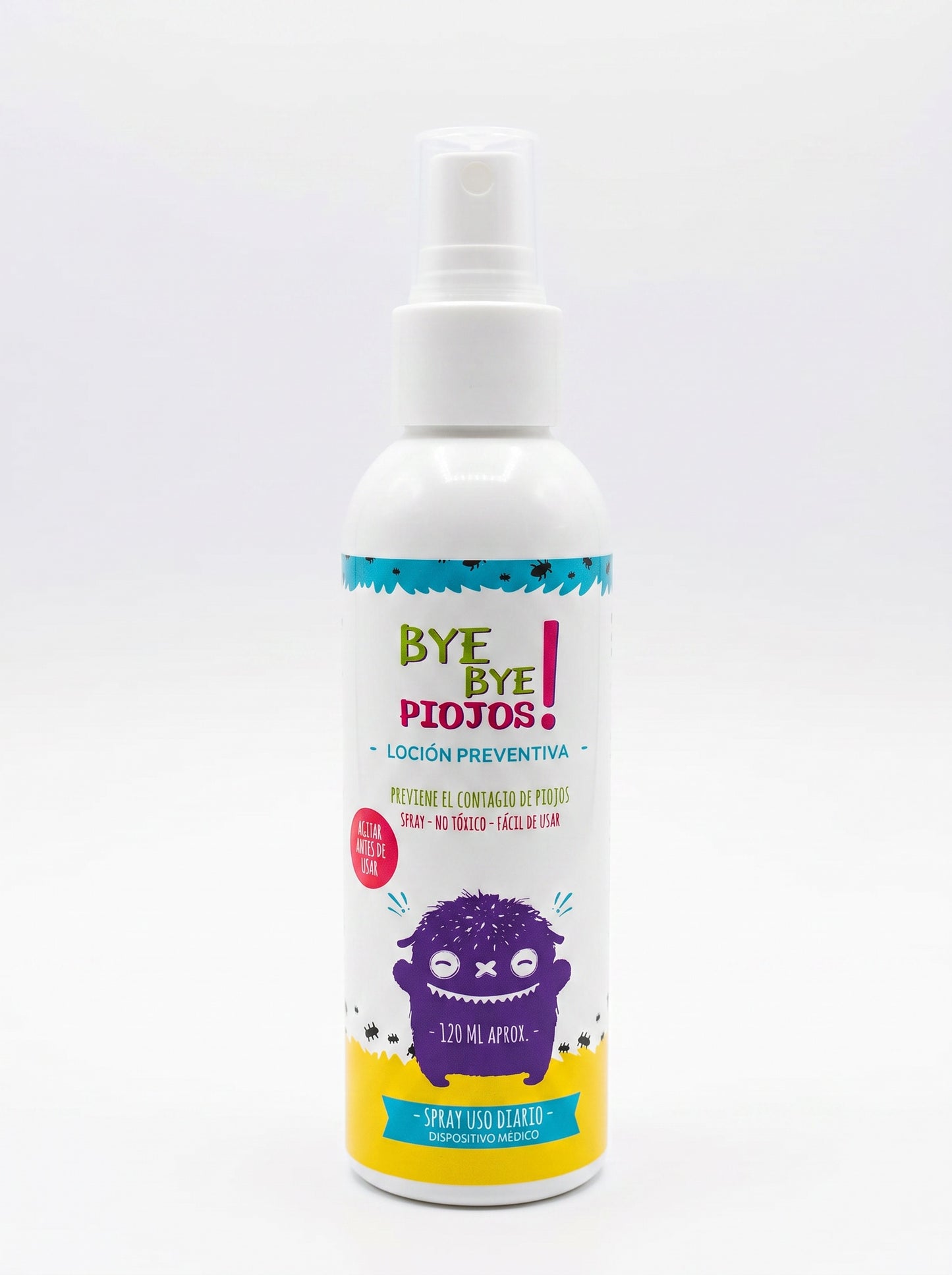 Loción Preventiva Piojos Bye Bye Piojos 120ml