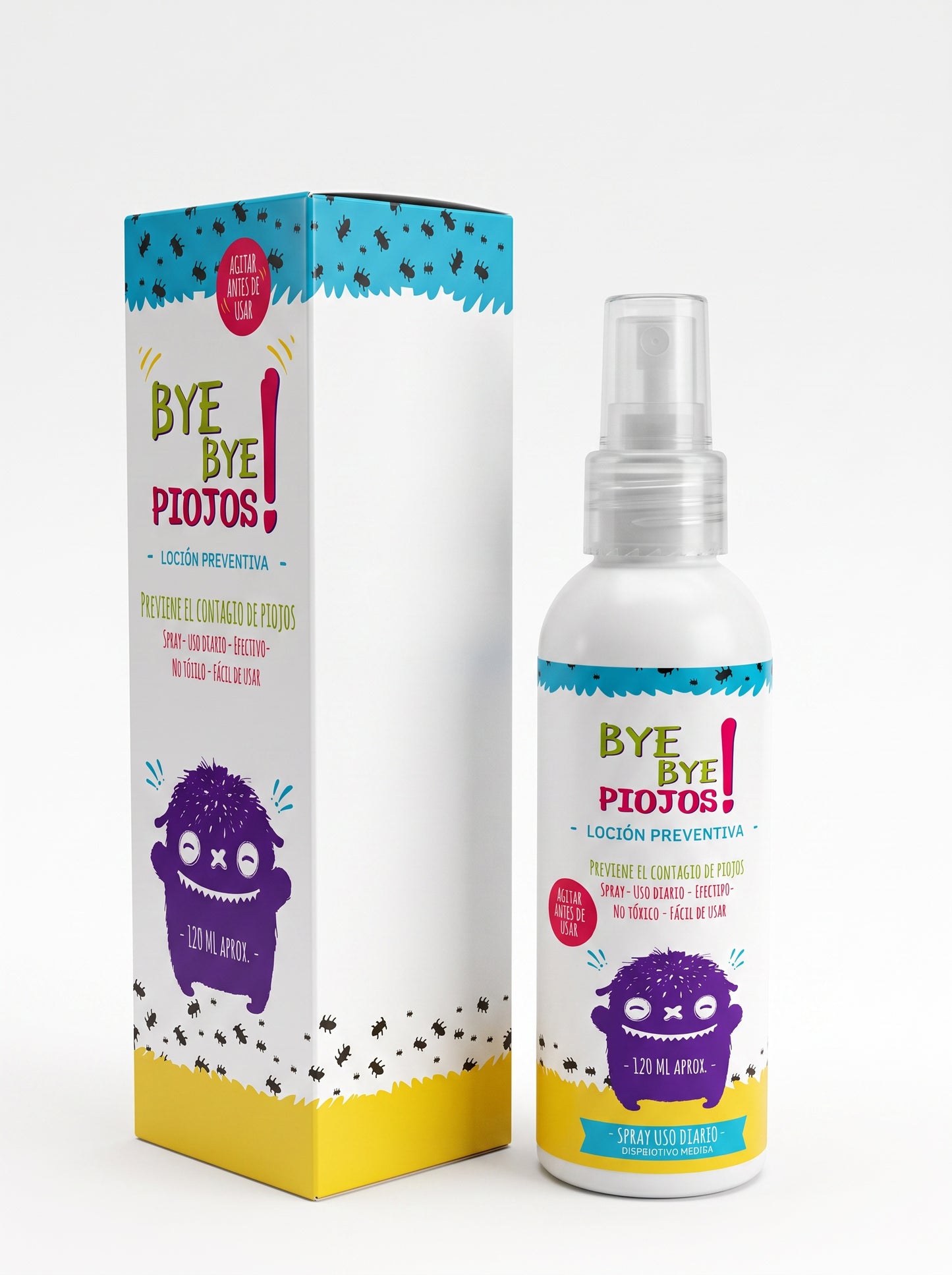 Loción Preventiva Piojos Bye Bye Piojos 120ml