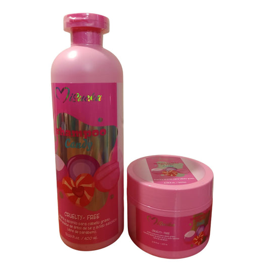 Pack Candy Misucka Shampoo y mascara capilar