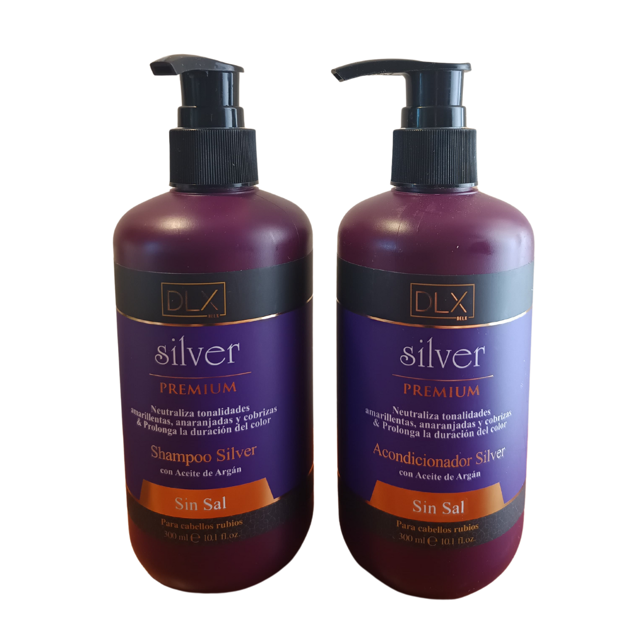 Pack Shampoo y Acondicionador Silver Deluxe Matizante