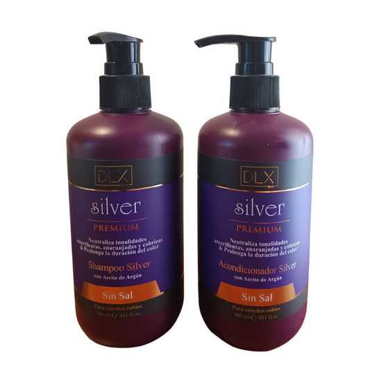 Pack Shampoo y Acondicionador Silver Deluxe Matizante