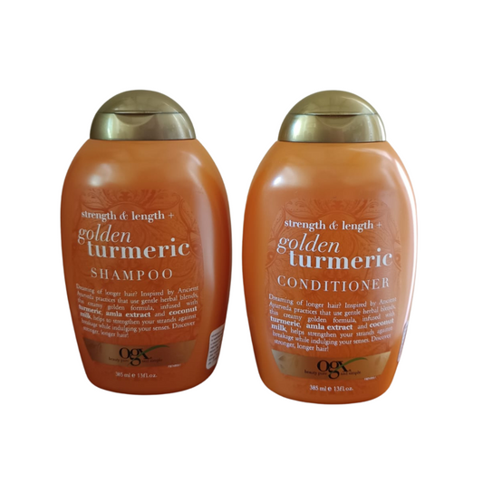 Pack Shampoo y Acondicionador Golden Turmeric OGX