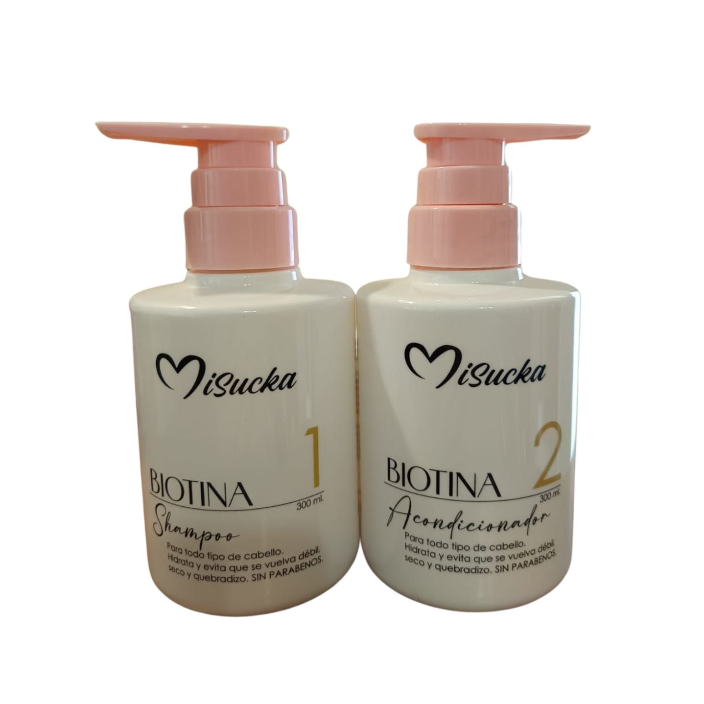 Pack Shampoo y Acondicionador Biotina Misucka