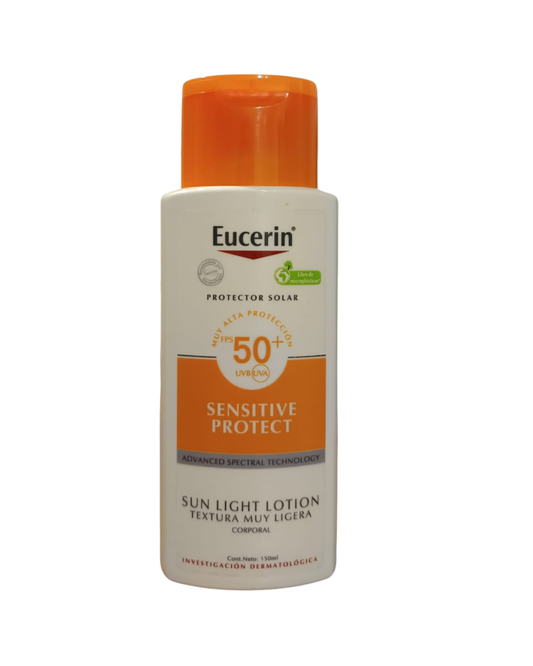 Protector Solar 50 Eucerin Sensitive Protect Textura ligera 150ml