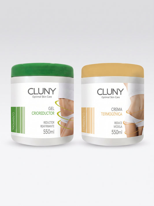 Pack Reductor Cluny Crema termogenica + gel criogel